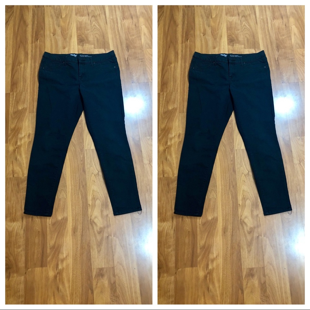 BLACK JEAN JEGGINGS